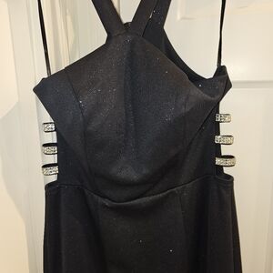 SPEECHLESS dark blue sparkly gown size 15